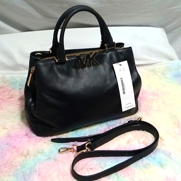 Michael Kors Handbags - EASTER SALE! Authentic Michael Kors Florence Handbag Crossbody Stachel W Strap